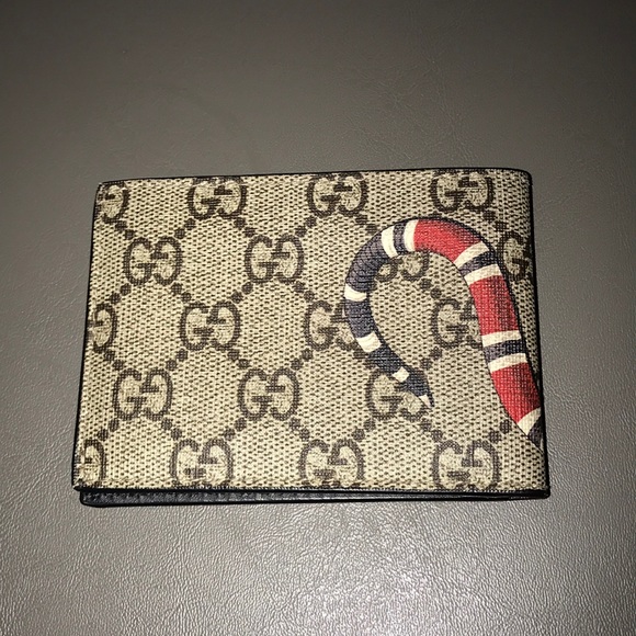 Kingsnake print GG Supreme wallet - Picture 2 of 3